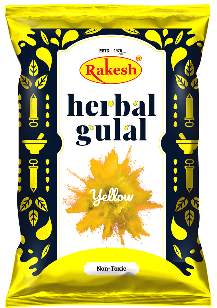 Yellow Herbal Gulal